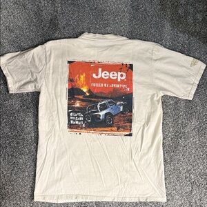 Jeep Tan Adventure Graphic Tee